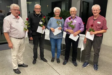 Jubilarinnen und Jubilare, Freiwillige