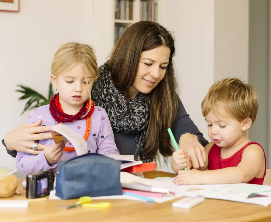 Kinderbetreuung zu Hause